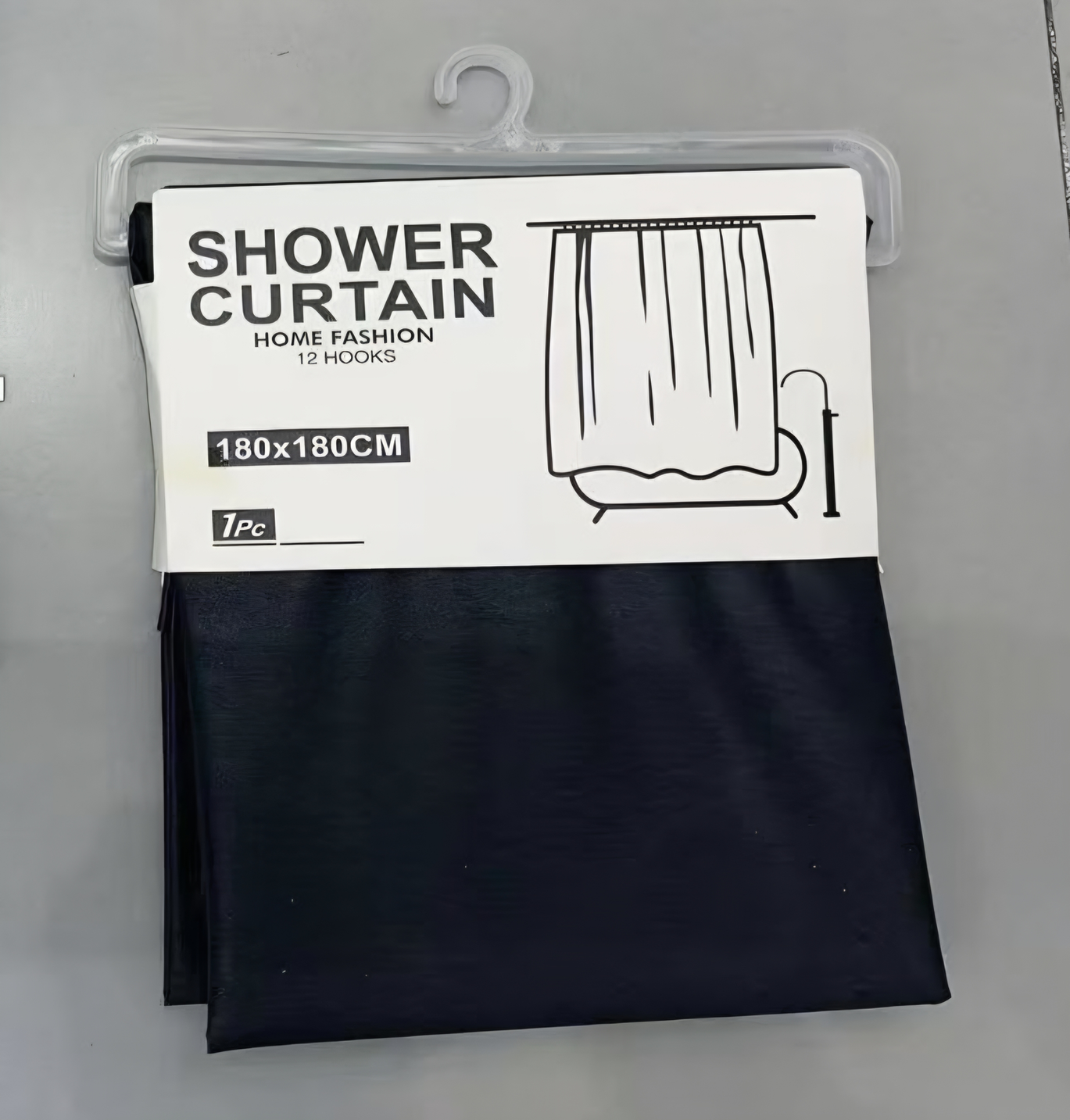 AA1085 CORTINA BAÑO EVA ESTILO TELA