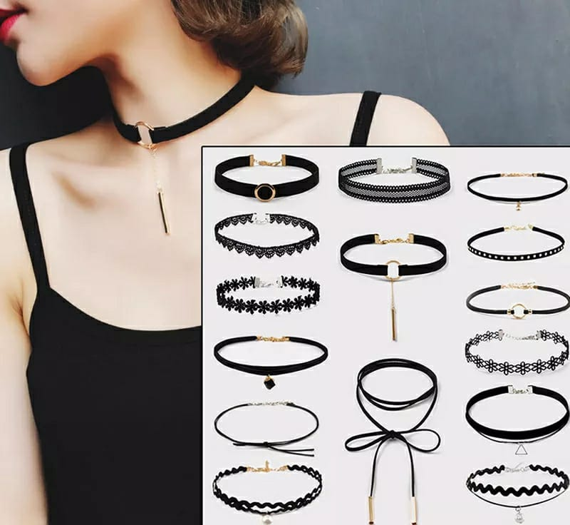 Collar Choker 12u PLUS MAYORISTA