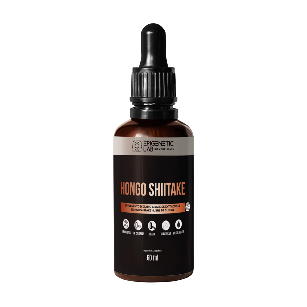HONGO SHIITAKE DOBLE EXTRACTO X 60 ML ORGANICO
