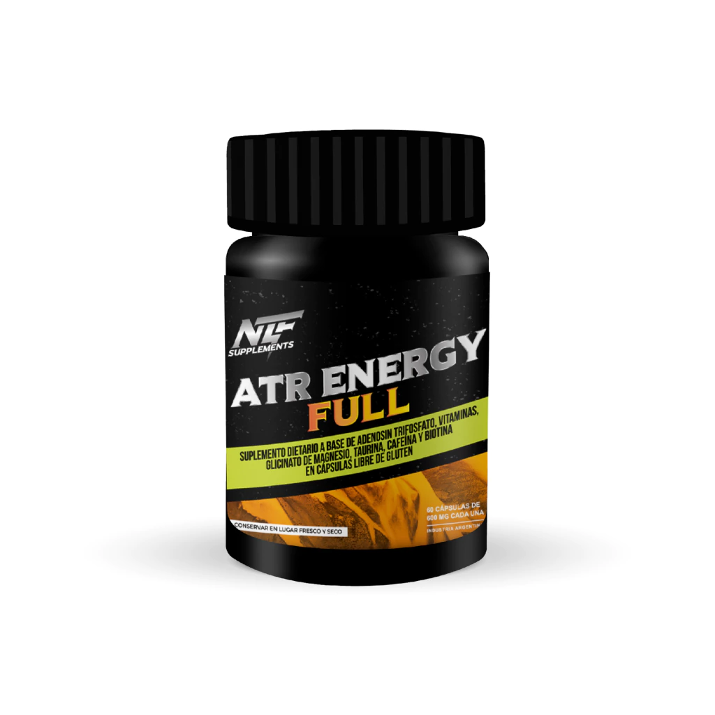 ATR ENERGY X 60 CAPSULAS DE 600 MG SIN TACC