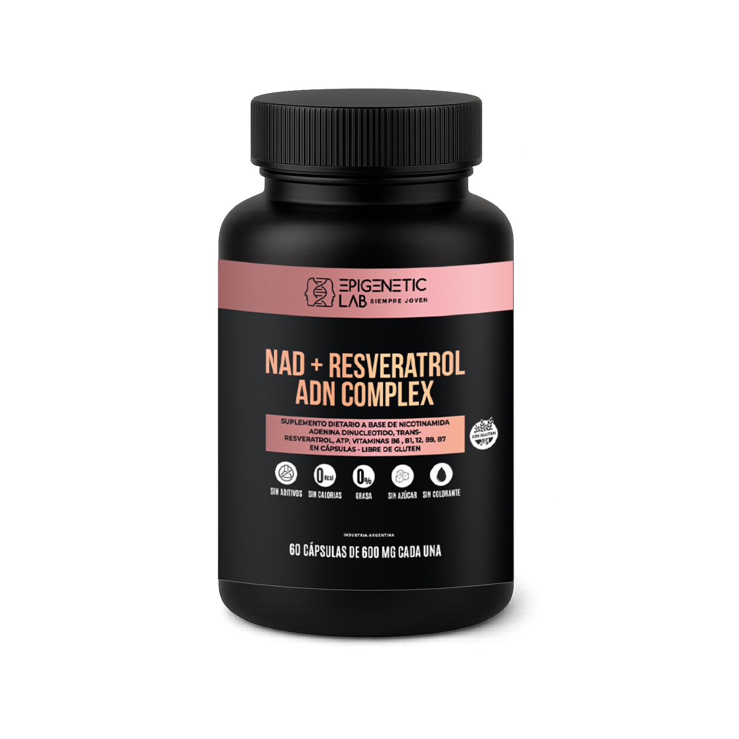 NAD + RESVERATROL ADN COMPLEX x 60 caps