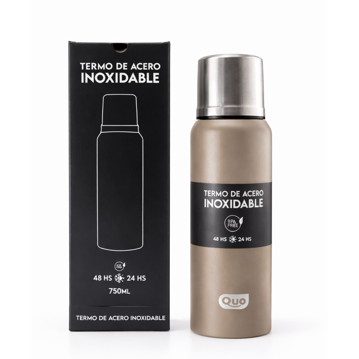TERMO CAMPING 750ML SIN MANIJA