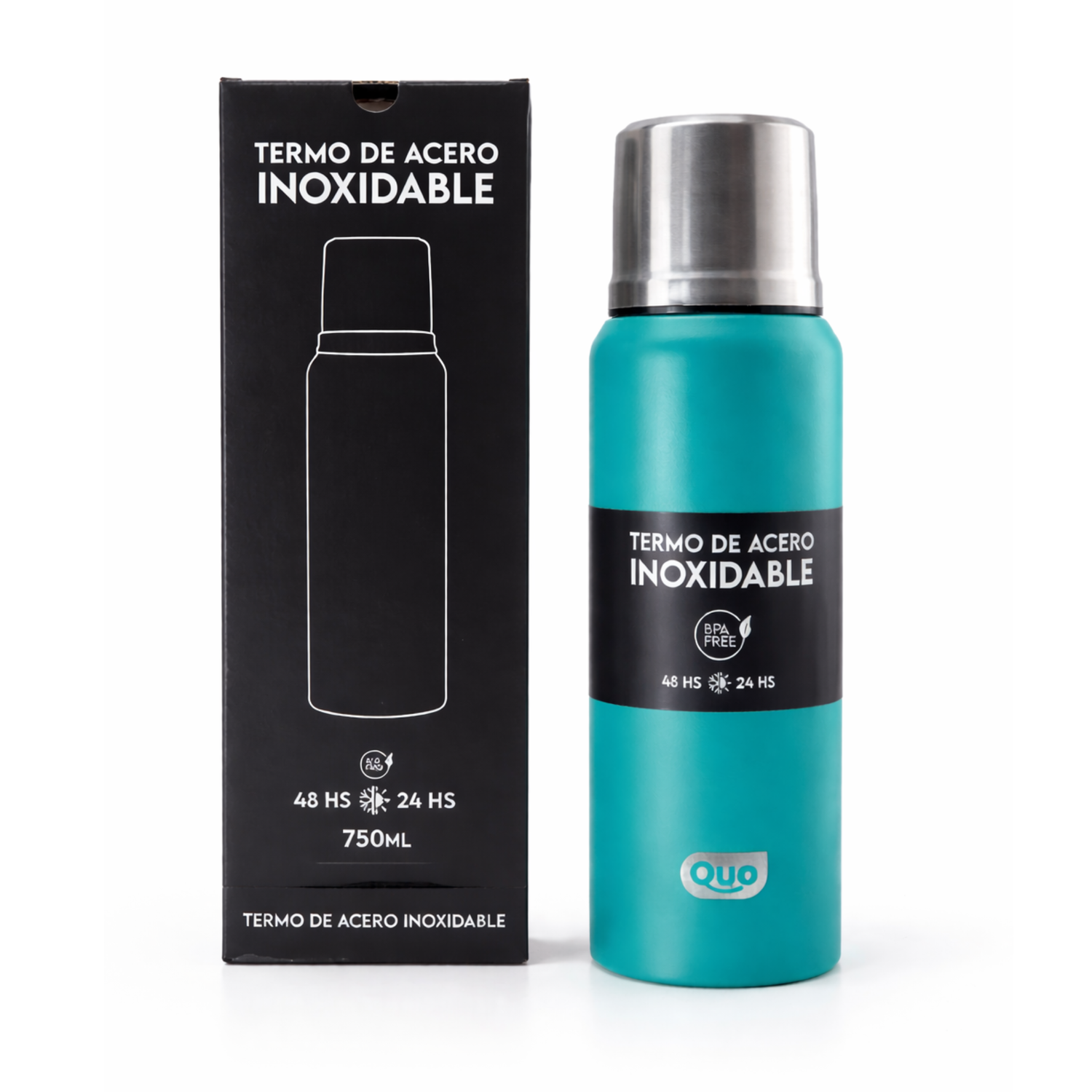 TERMO CAMPING 750ML SIN MANIJA