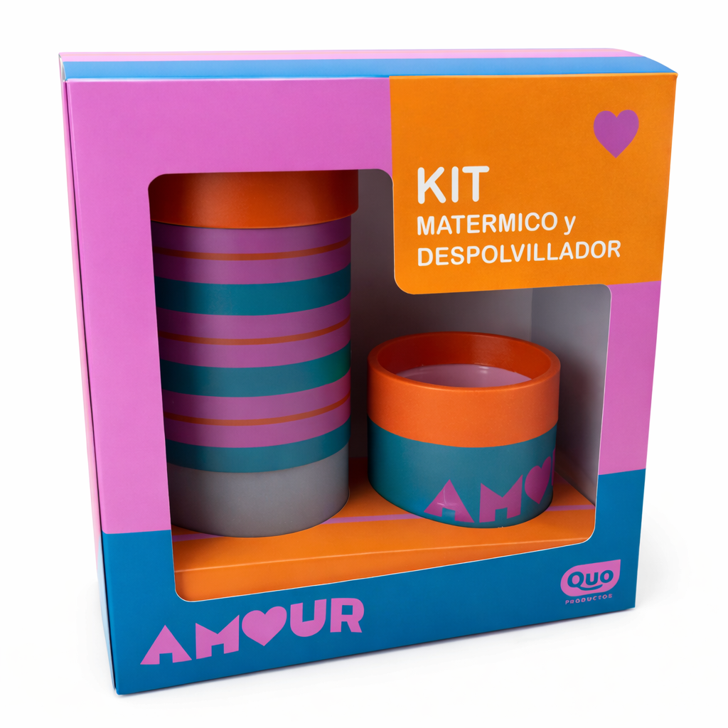 KIT DESPOLVILLADOR + MATÉRMICO AMOUR