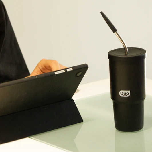 VASO CON SORBETE