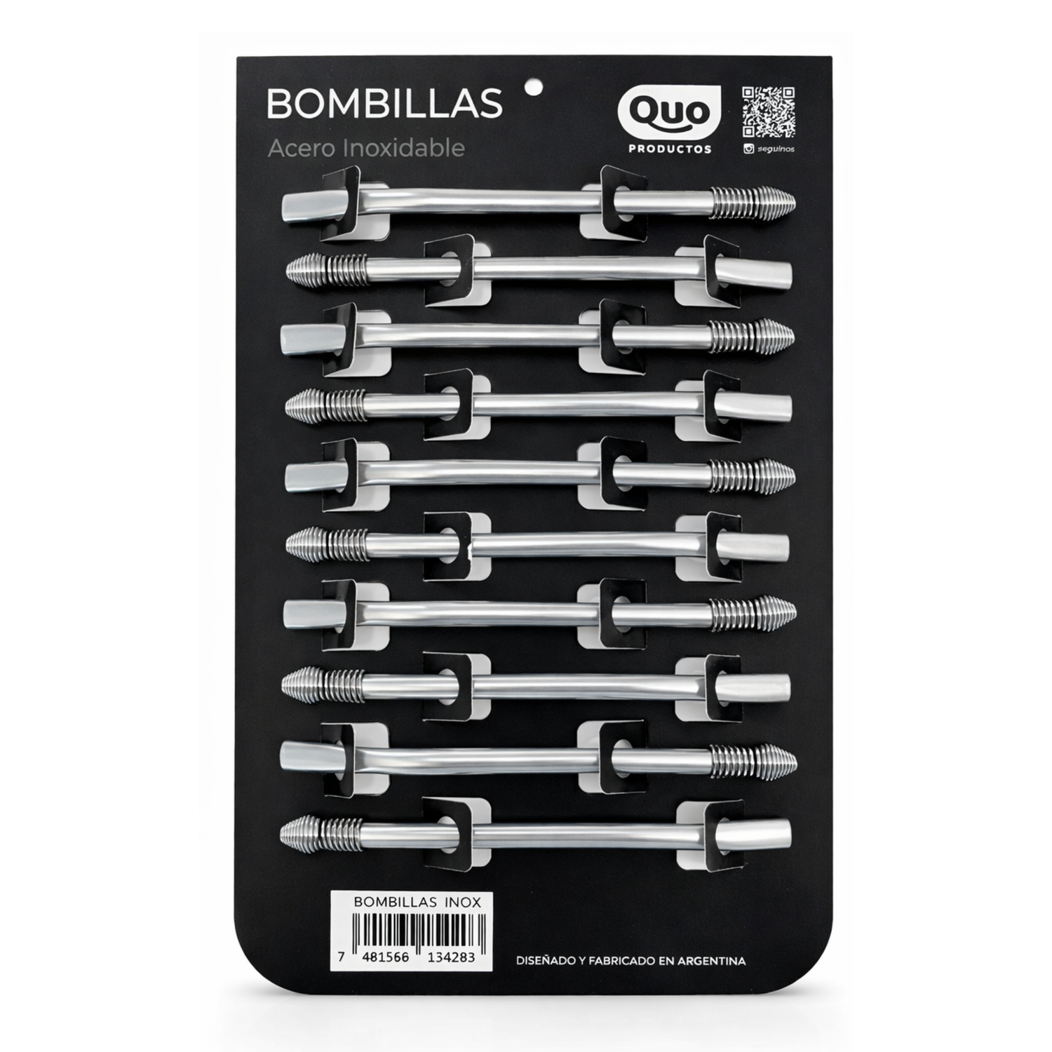 BOMBILLA ACERO INOXIDABLE