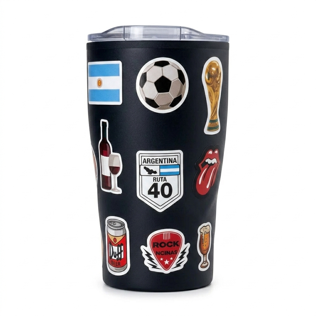 VASO TÉRMICO + STICKERS