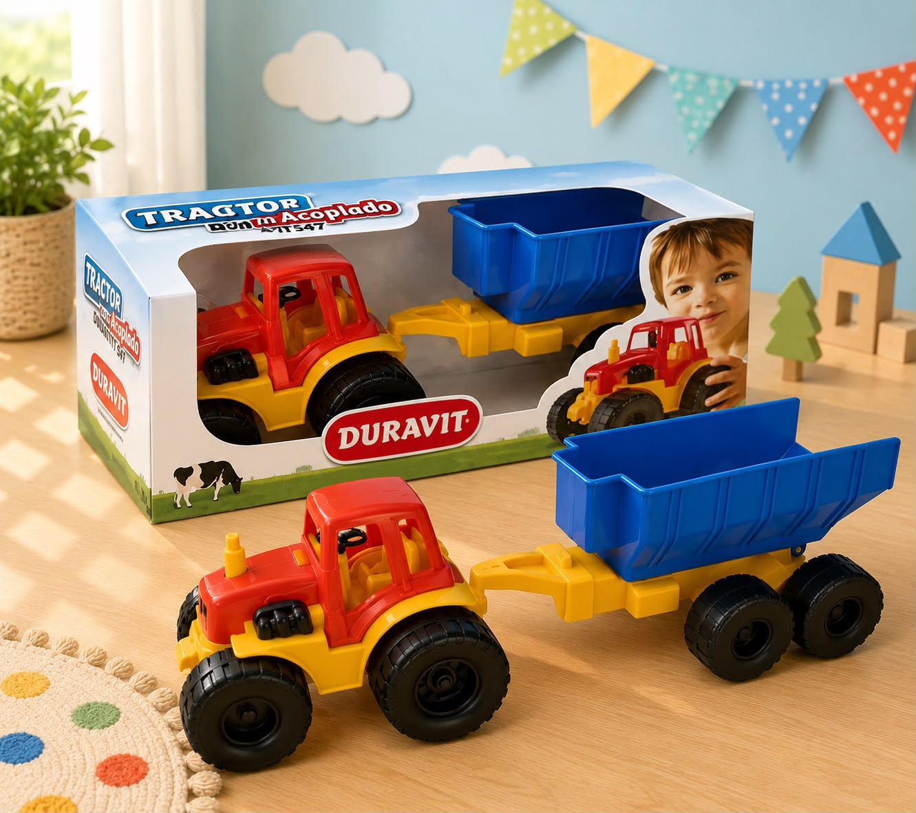 Tractor con Acoplado