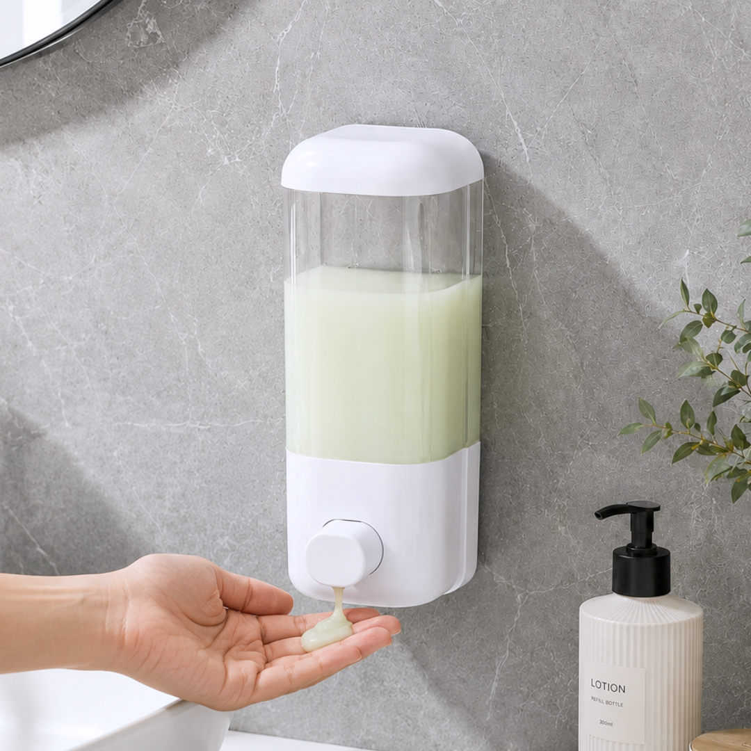 DISPENSER DE PARED PARA JABON LIQUIDO
