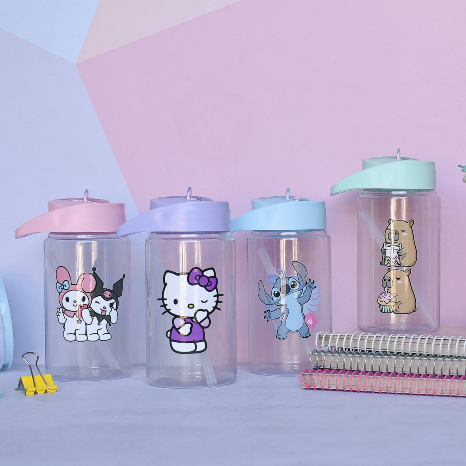BOTELLA PICO MINI PERSONAJES