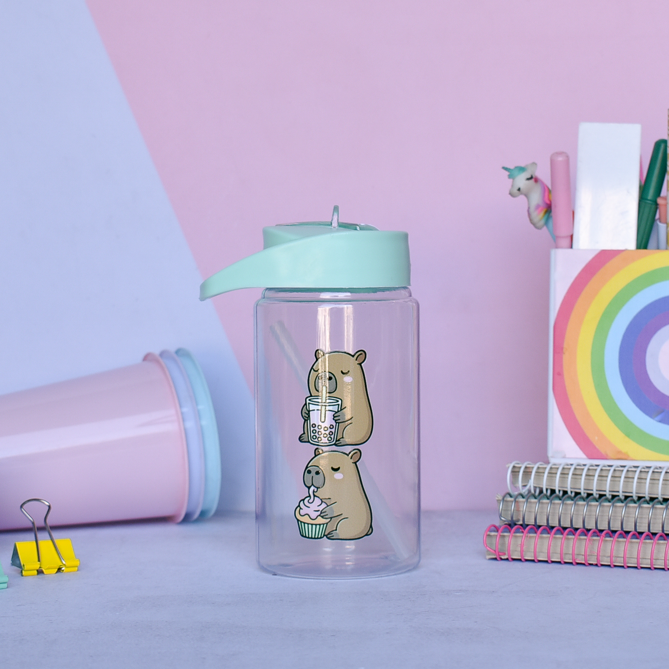 BOTELLA PICO MINI PERSONAJES