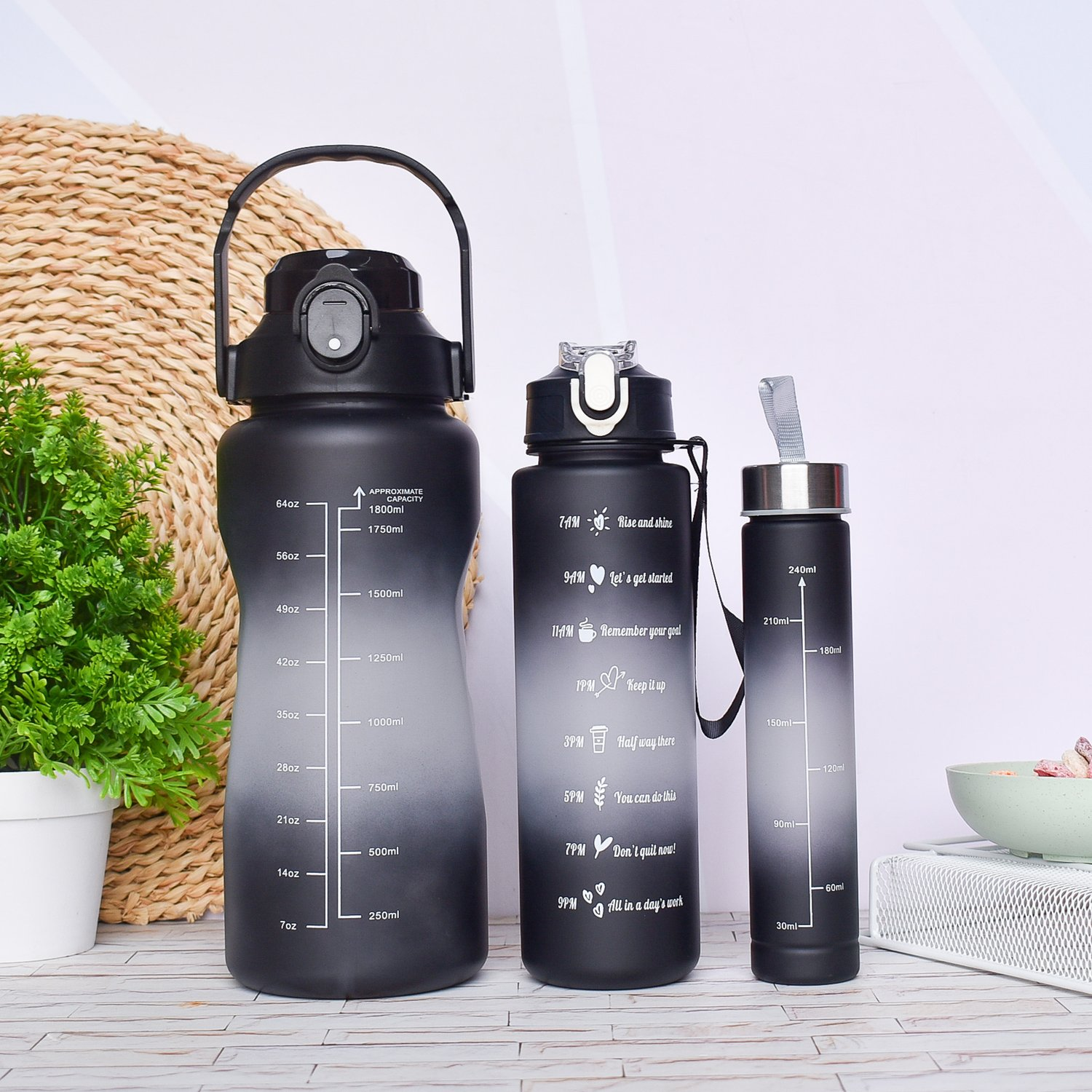 BOTELLAS MOTIVACIONAL X 3 UNIDADES