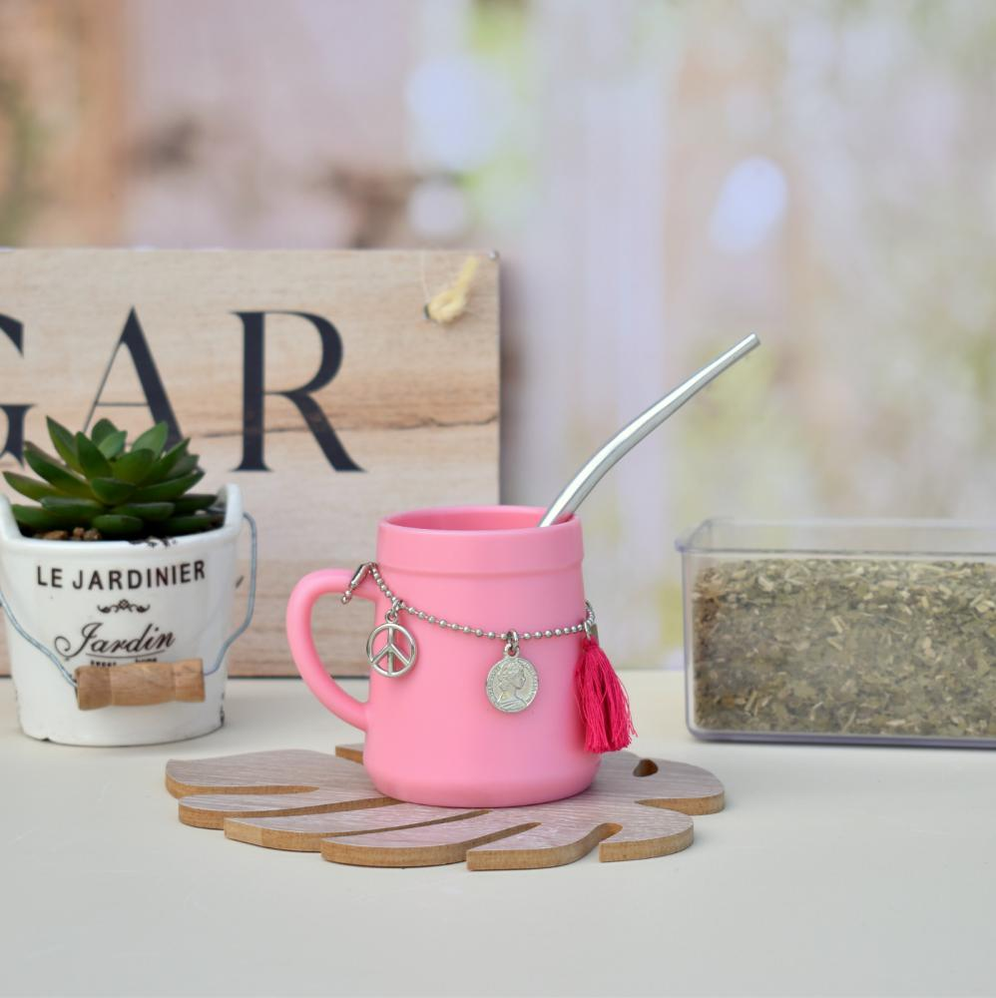 MATE VINTAGE DIJES CON BOMBILLA
