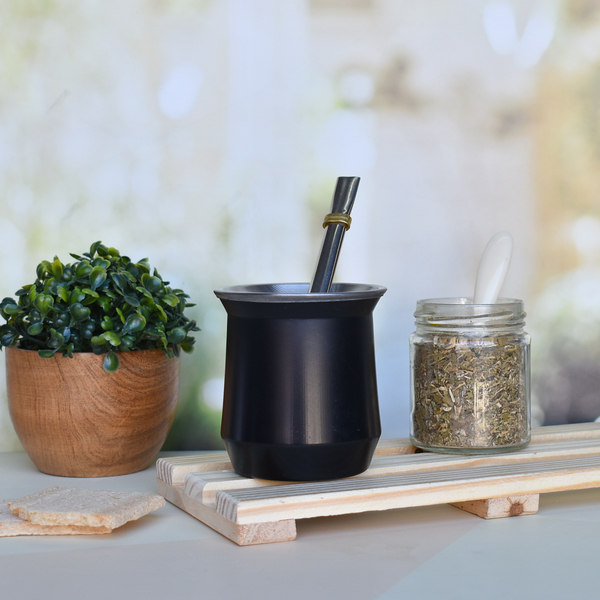 MATE DE ACERO GRANEL SIN BOMBILLA
