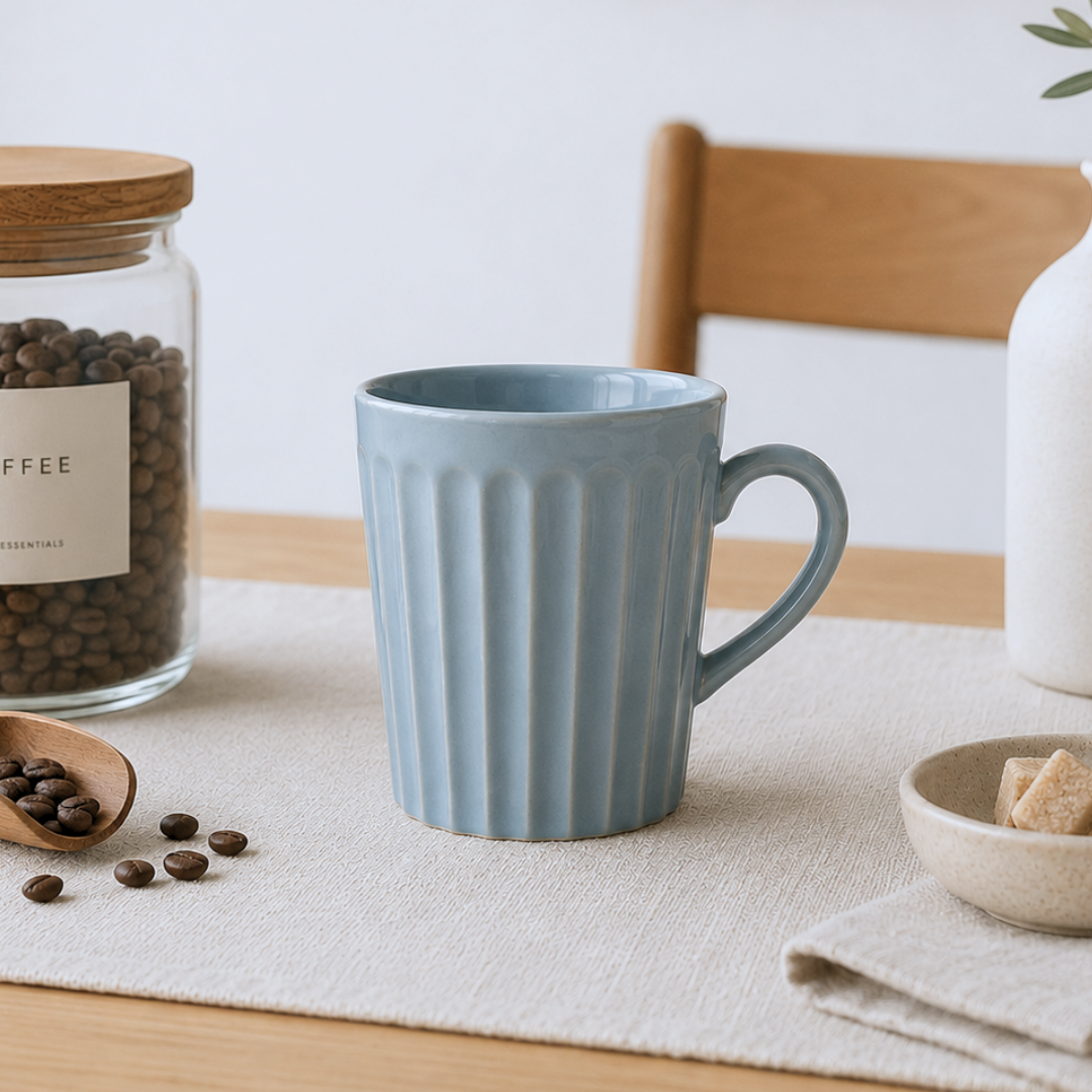 TAZA DE CERAMICA NUEZ
