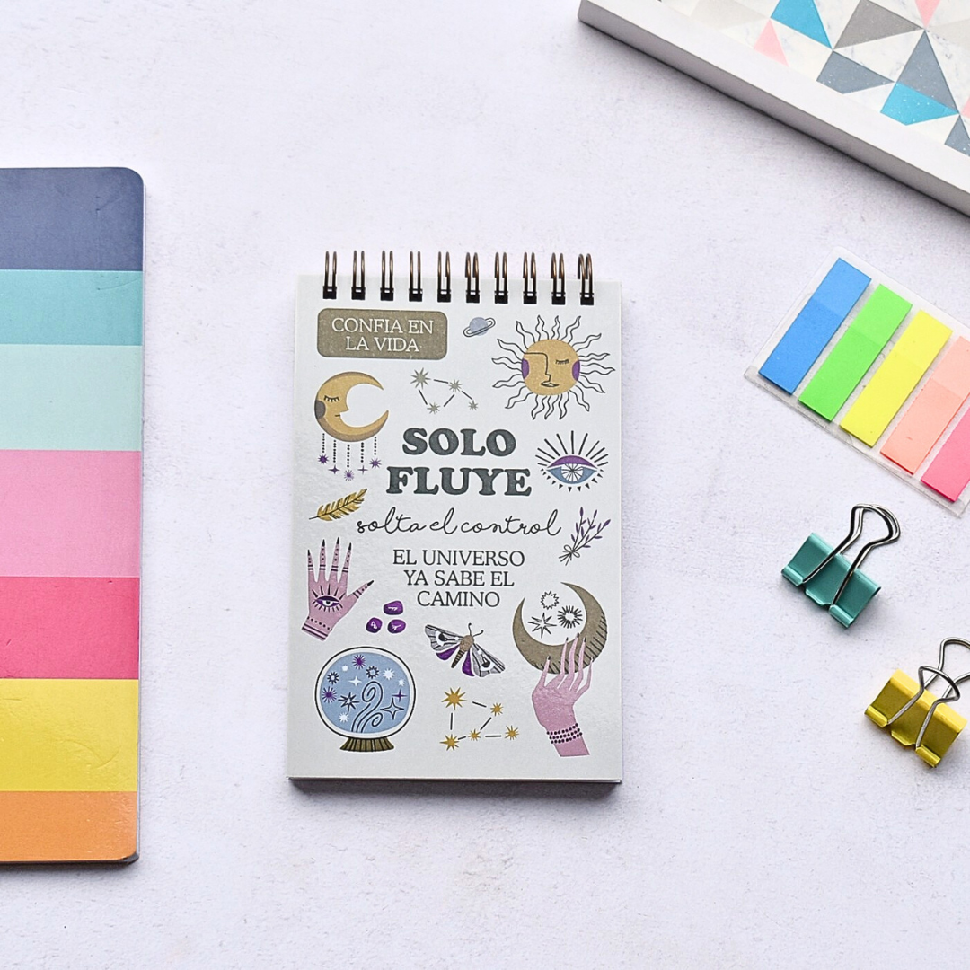 LIBRETA MINI ANILLADA