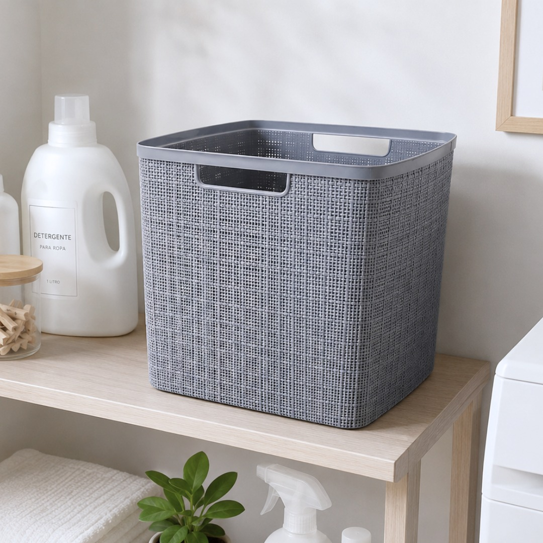 CANASTO YUTE BOX XL