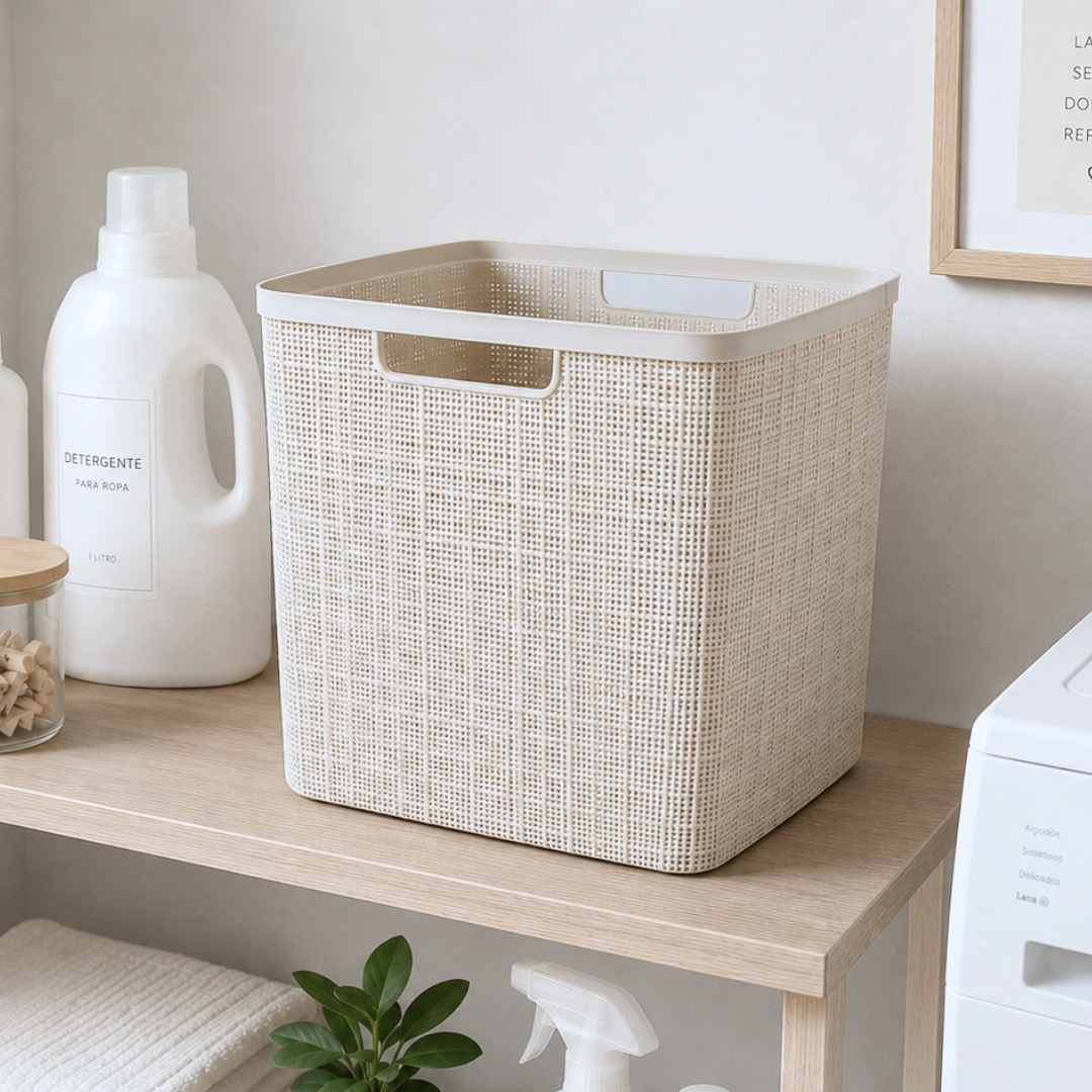 CANASTO YUTE BOX XL