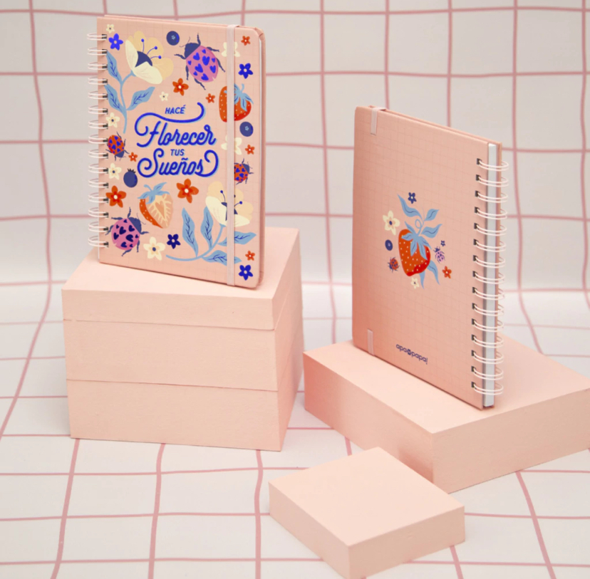 Cuaderno aníllados A5 tapa dura 