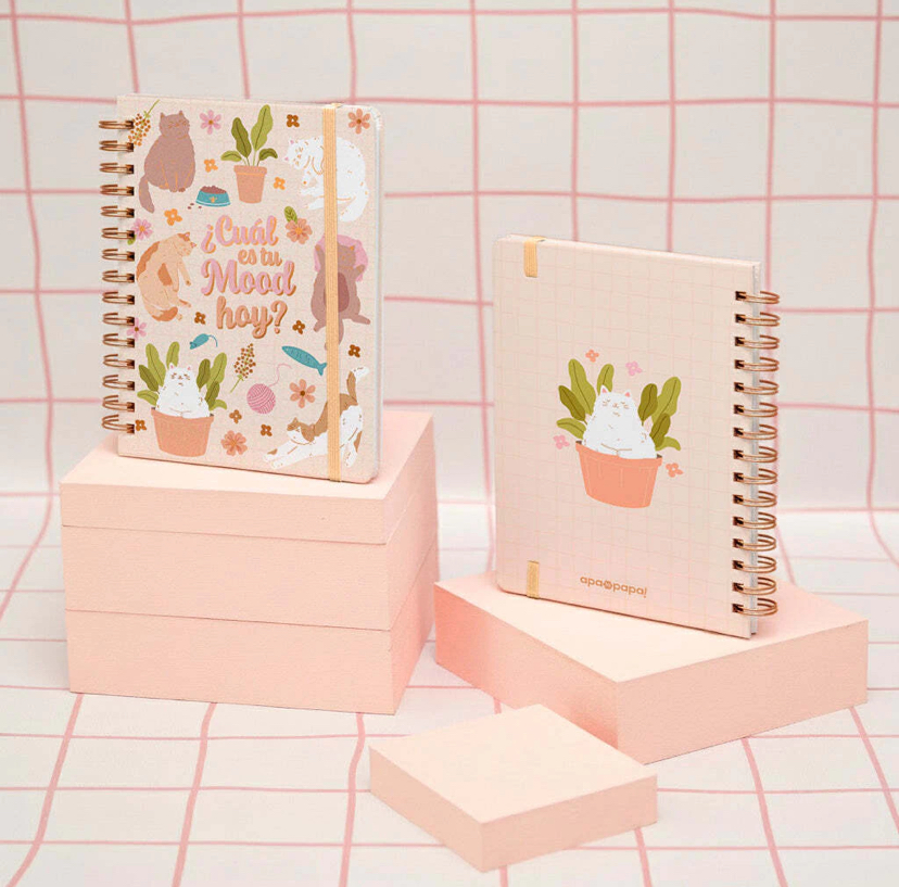 Cuaderno aníllados A5 tapa dura 