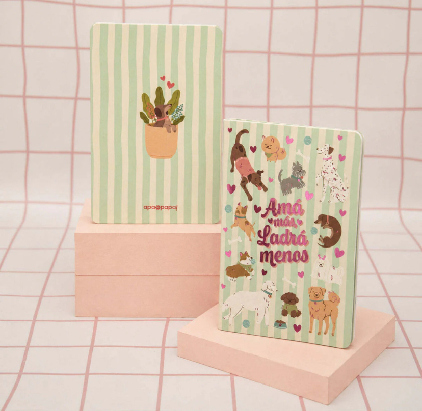 Libretas cosidas pocket A6 