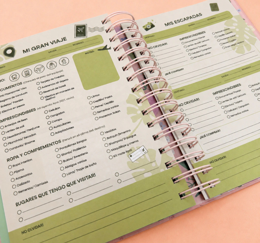 Agenda Premium Anillada Diaria