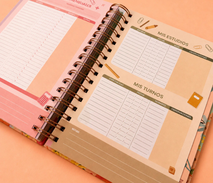 Agenda Premium Anillada Diaria