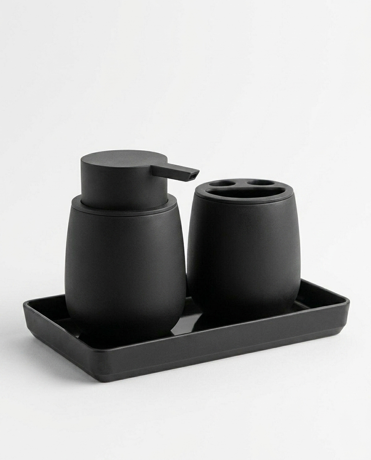 Set de Baño Tolhuin Negro