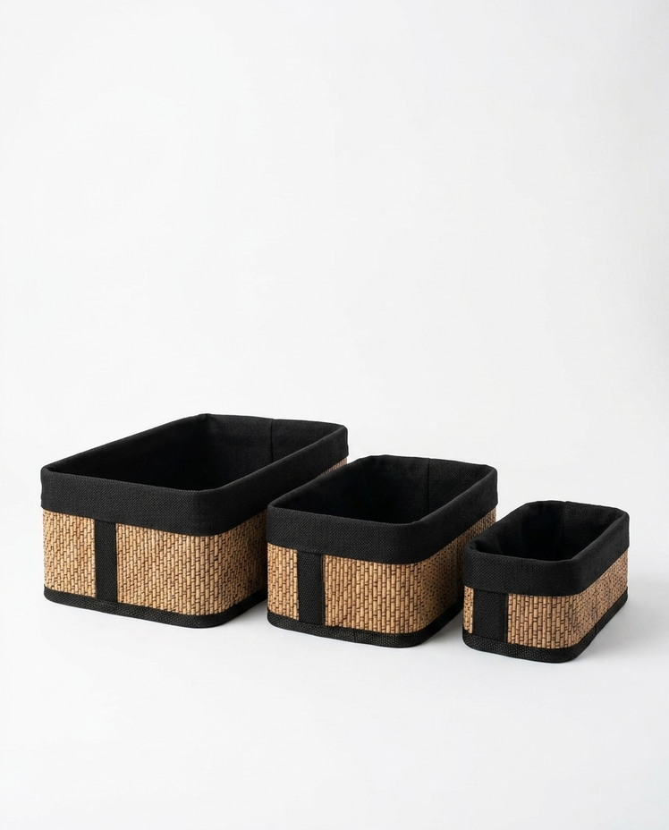 Set x 3 Cajas Saona Rectangulares