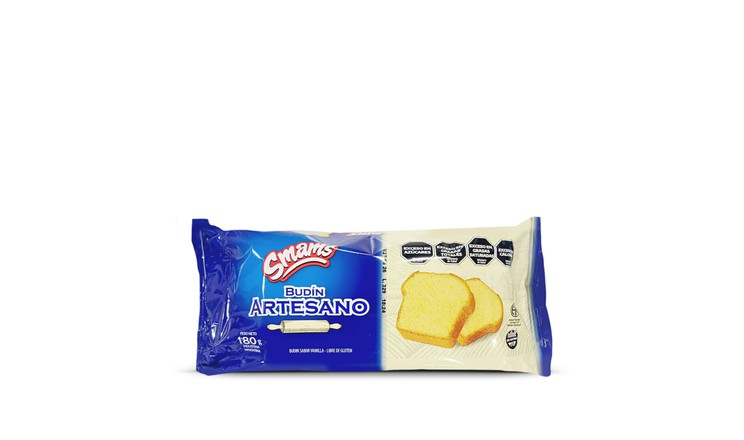 BUDIN ARTESANO SABOR VAINILLA X 180G - SMAMS