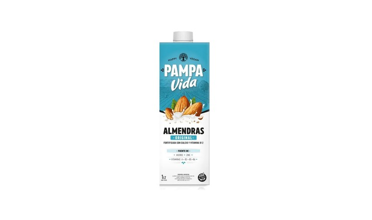 BEBIDA DE ALMENDRAS ORIGINAL X 1L - PAMPA VIDA