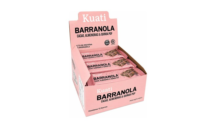 BARRANOLA CACAO Y ALMENDRAS X 34G - KUATI