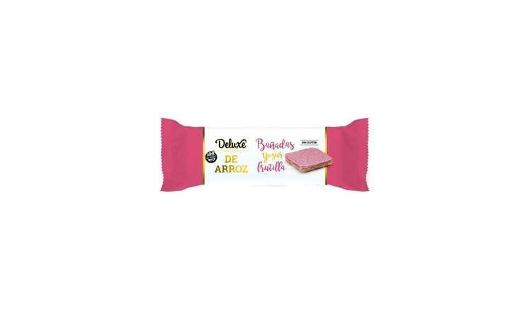 GALLETAS DE ARROZ FRUTILLA X 115G - DELUXE