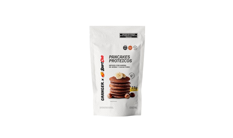 PANCAKES PROTEICO CHOCO AVELLANA X 300G - GRANGER