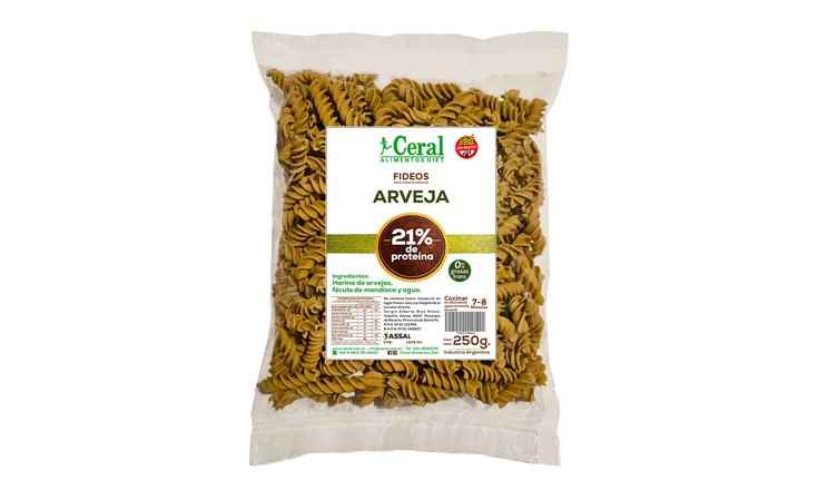 FIDEO PROTEICO ARVEJA S/TACC X 250G - CERAL