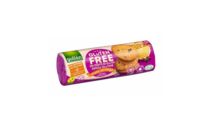 GALLETITAS AVENA Y NARANJA SIN TACC X 180G- GULLON