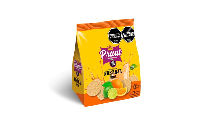 GALLETITAS DULCES NARANJA LIMA X 125G - PRAAT
