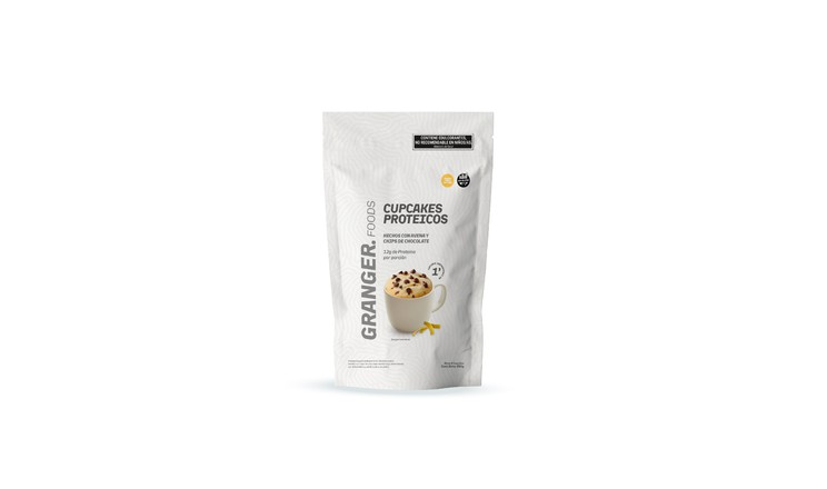 CUPCAKE PROTE VAINILLA LEMON CHIP X 360G - GRANGER