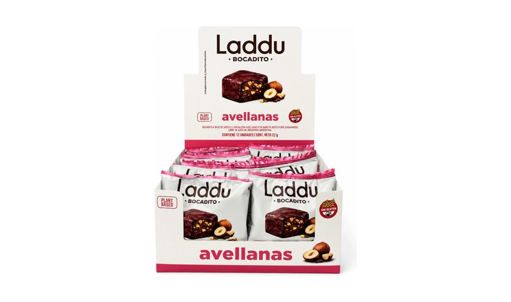 BOCADITO AVELLANAS X 22G (DISPLAY X 12U) - LADDU