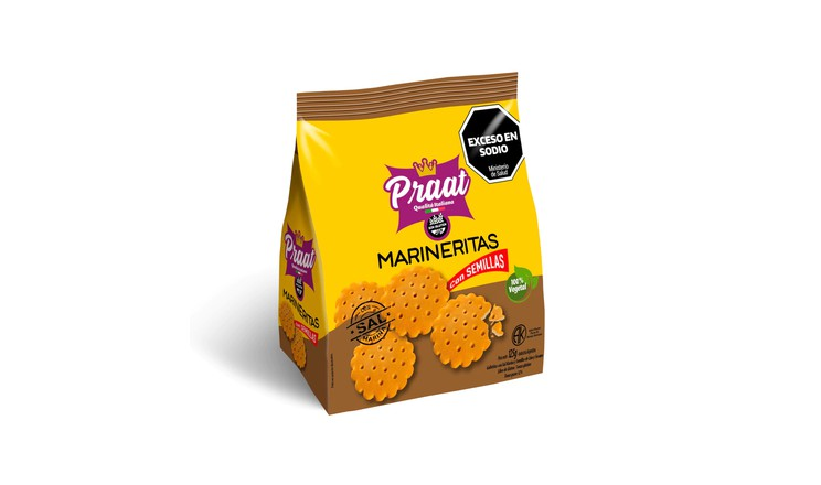 MARINERITAS SAL MARINA Y SEMILLAS X 125G - PRAAT