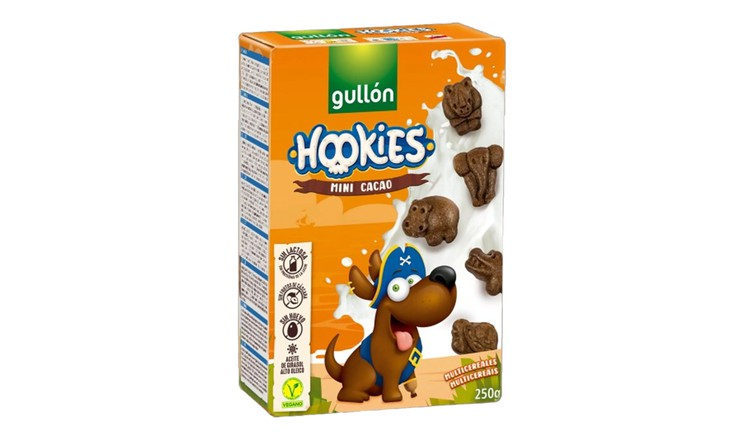 GALLE HOOKIES DIBU MINI CHOCO X 250G - GULLON