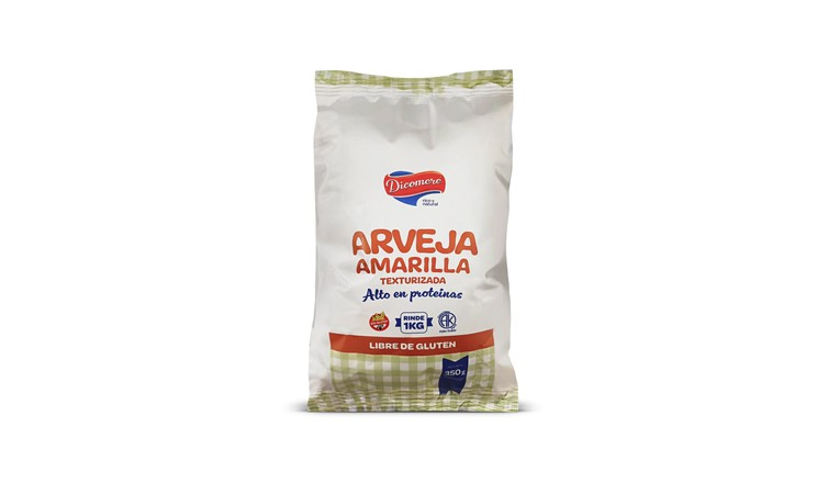 ARVEJA AMARILLA TEXTURIZA S/TACC X 350G - DICOMERE