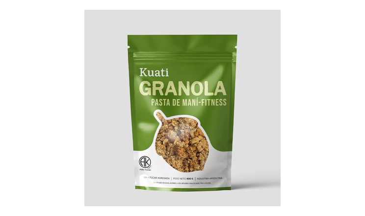 GRANOLA PASTA DE MANI FITNESS X 400G - KUATI