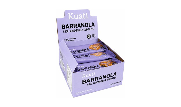 BARRANOLA COCO Y ALMENDRAS X 34G - KUATI