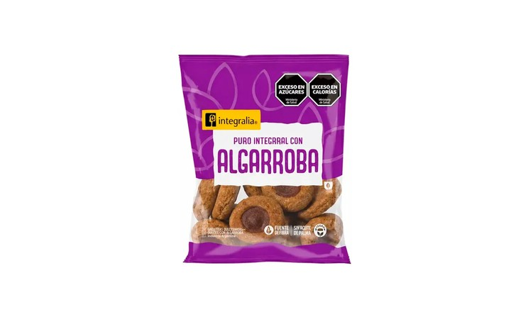 PEPAS INTEGRALES CON ALGARROBA X 220G - INTEGRALIA