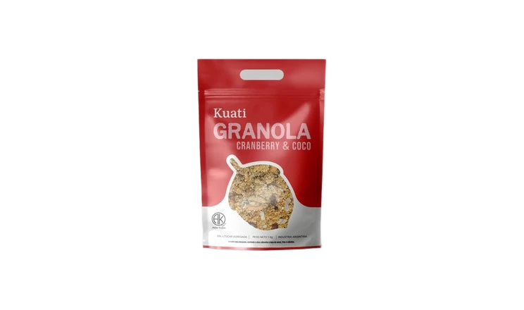 GRANOLA CRANBERRY Y COCO X 1KG - KUATI