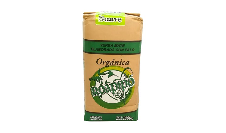YERBA MATE ORGANICA SUAVE X 1KG - ROAPIPO