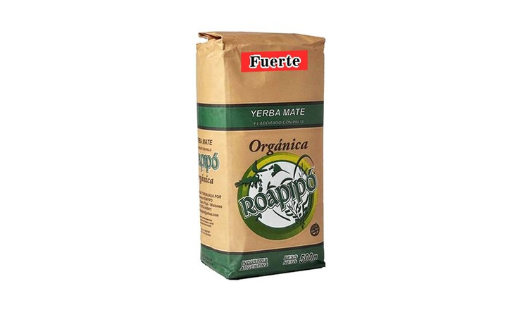 YERBA MATE ORGANICA FUERTE X 500G - ROAPIPO