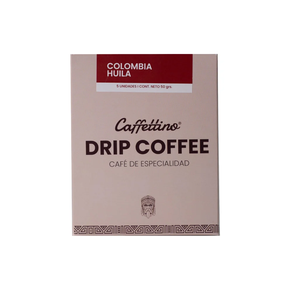 CAFE DRIP COLOMBIA HUILA 5U X 10G - CAFFETTINO