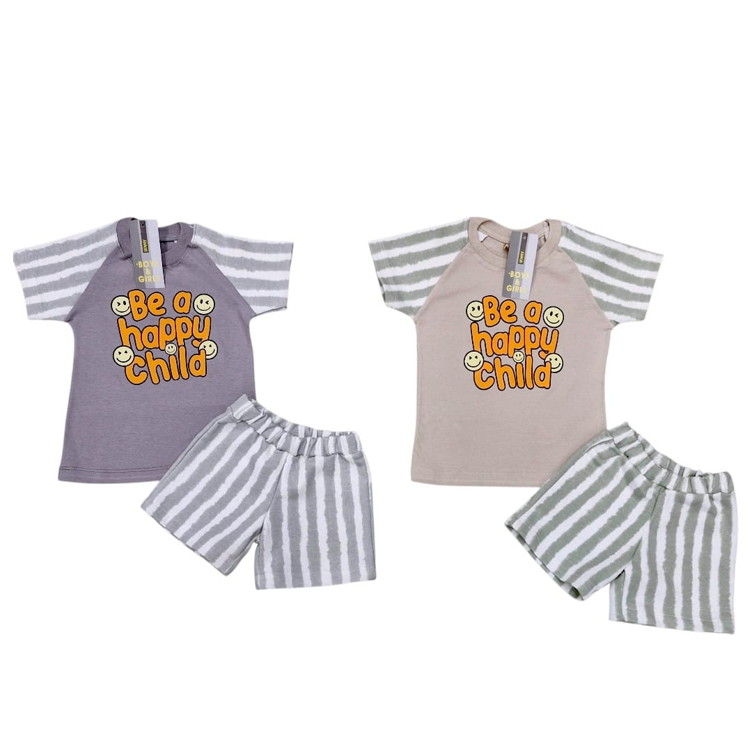 Conjunto Bebe Con Manga Rayada, vista 2